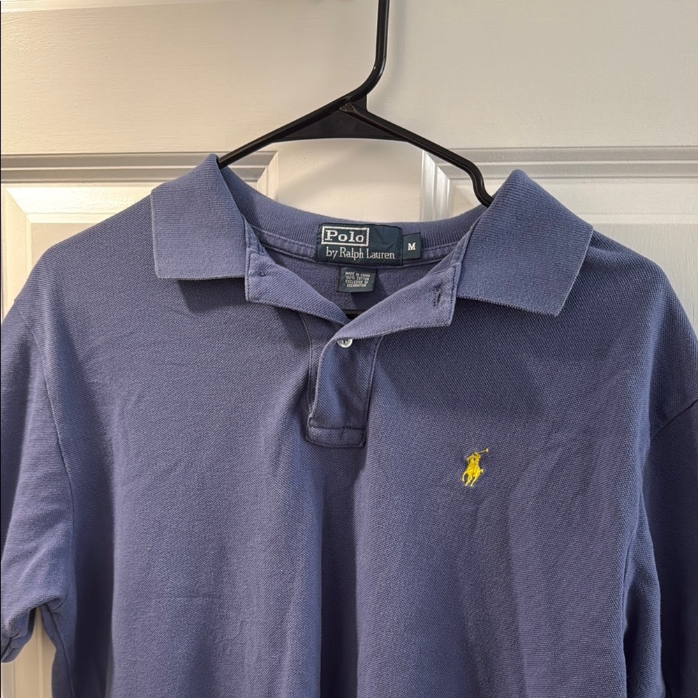 Polo by Ralph Lauren Men's Classic Blue Polo Shirt